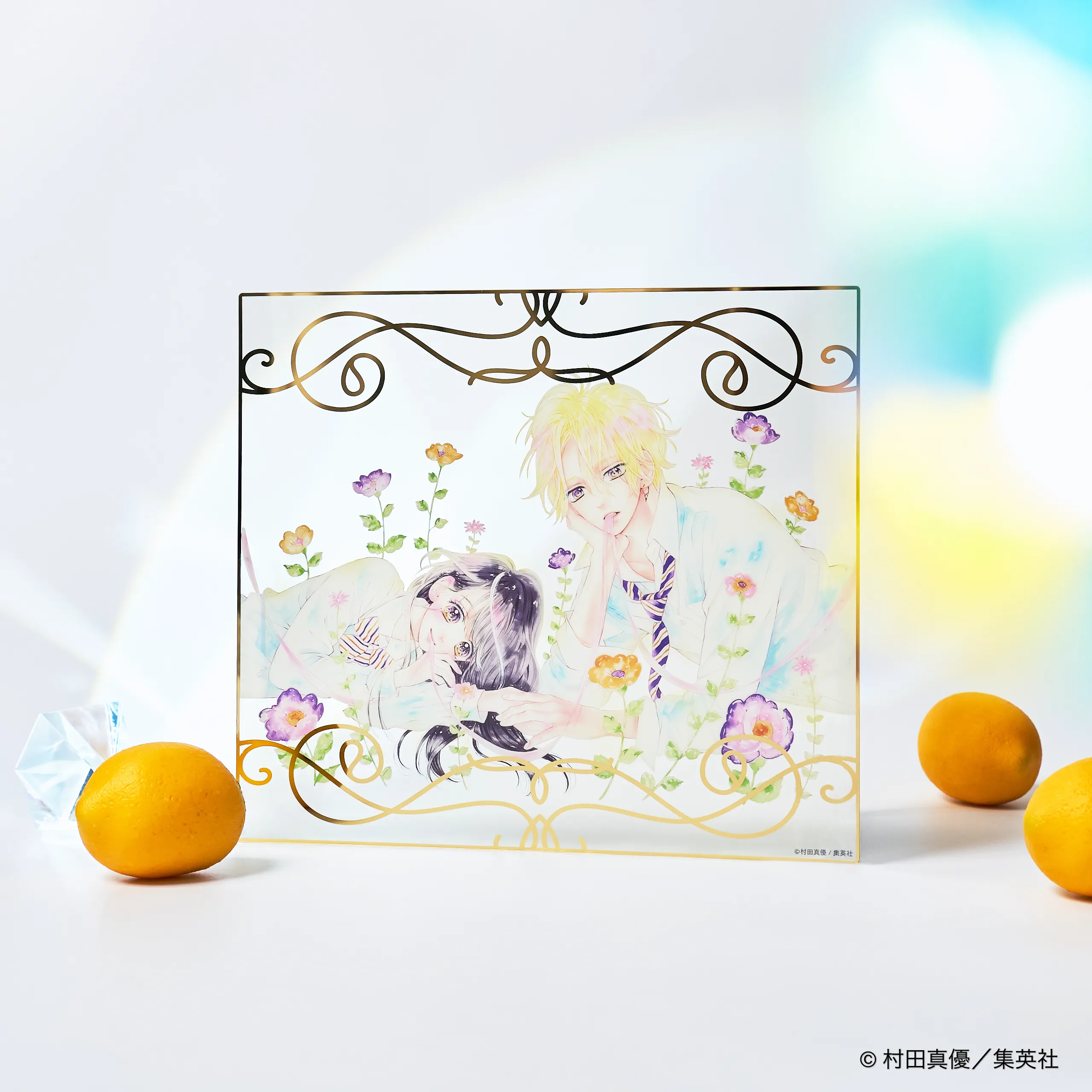 箔押しクリア色紙